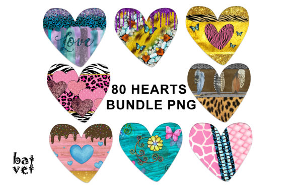 Download Heart Sublimation Bundle | Valentine PNG - Premium Resources